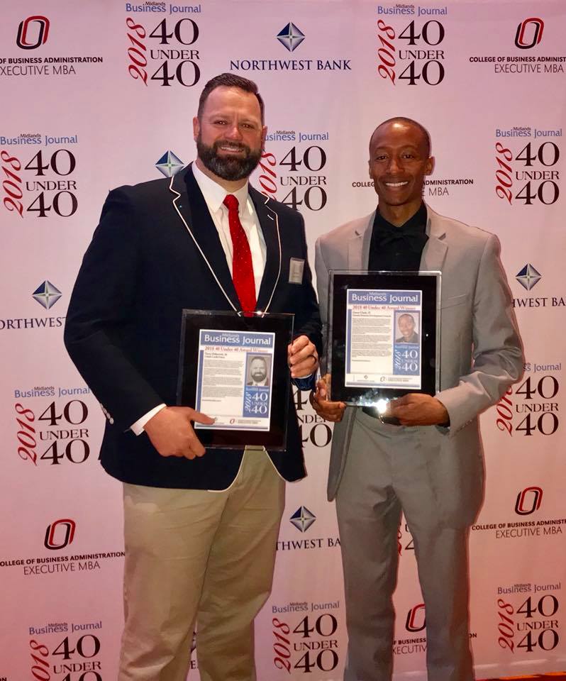 Receiving 40 Under 40 Award