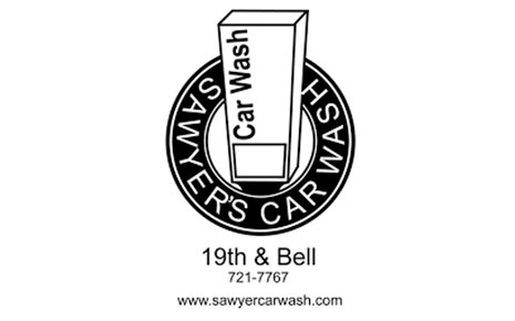 sawyer car wash logo